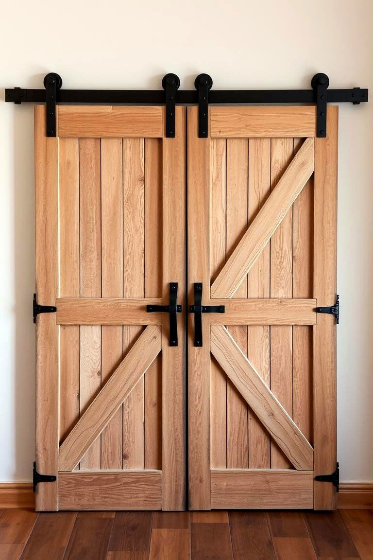 Vintage Barn Doors - 24 Rustic Wall Decor Ideas