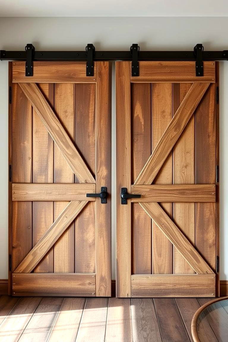 Vintage Barn Doors - 24 Cowboy Room Decor Ideas