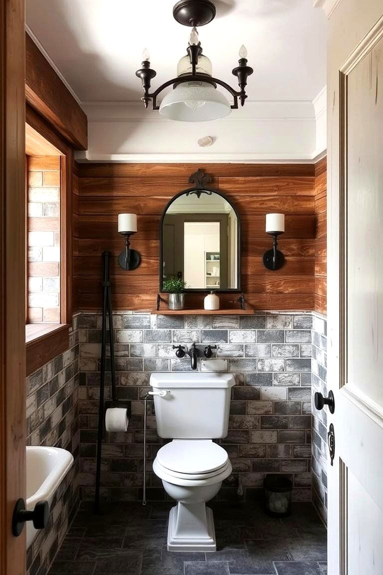 Vintage Barndominium Bathroom Design - 24 Barndominium Bathroom Ideas