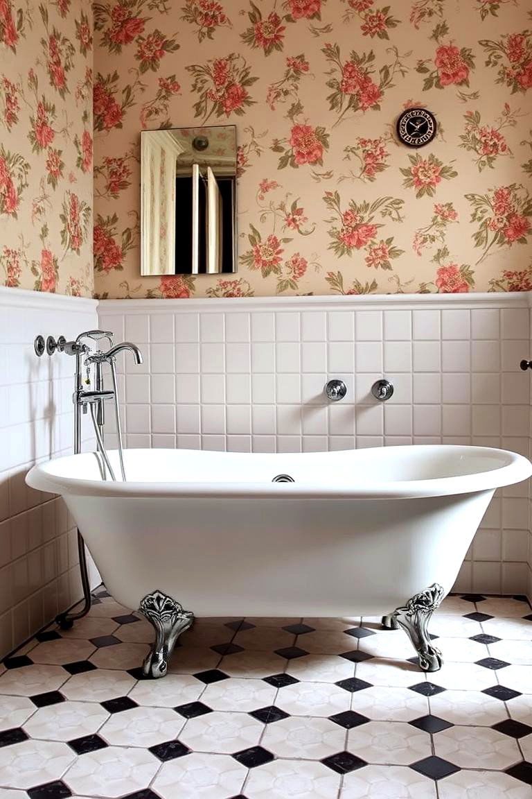 Vintage Bathtub - 24 Bathtub Ideas