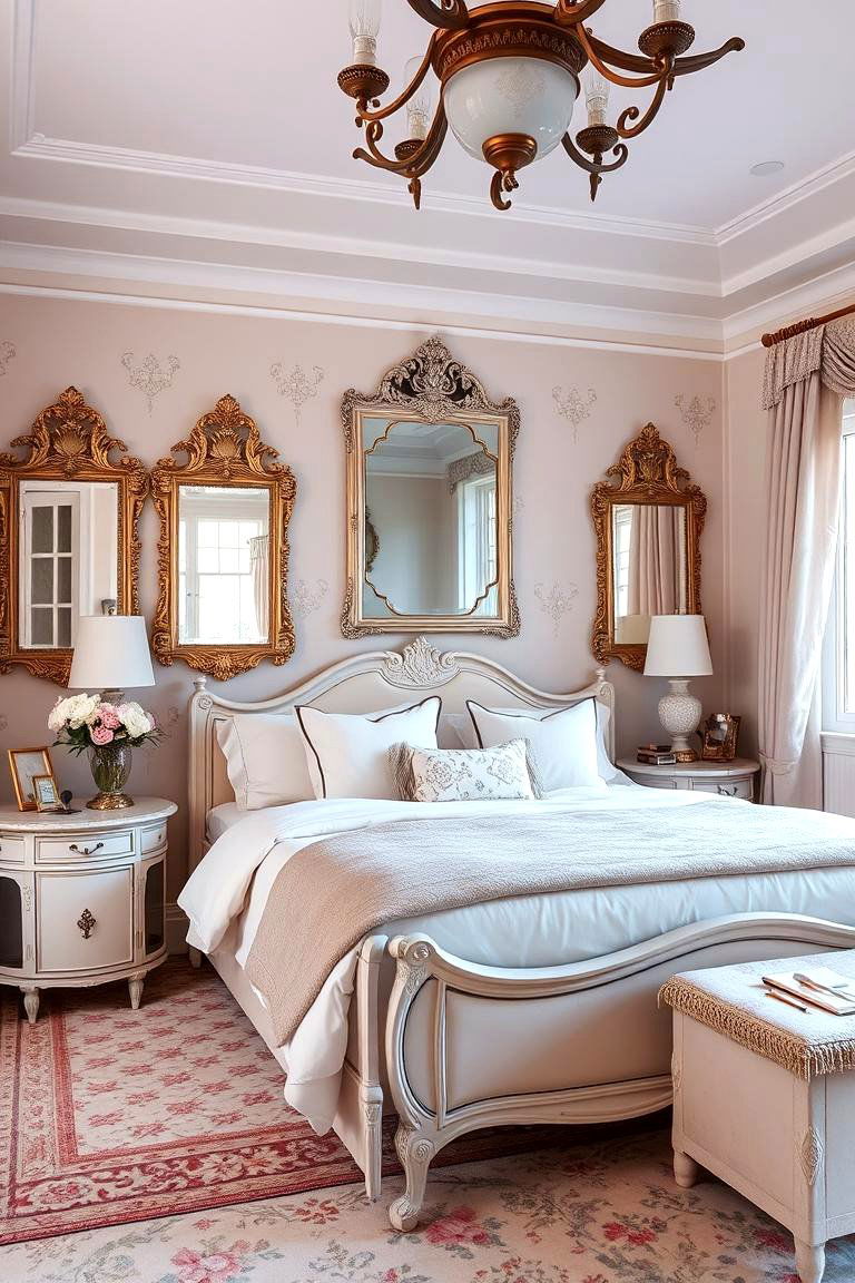 Vintage Blush Decor Elements - 24 Blush Pink Bedroom Ideas