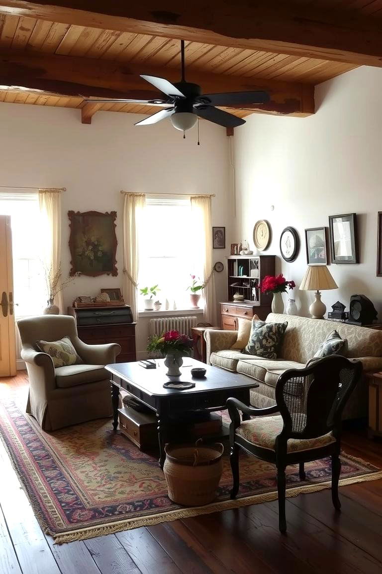 Vintage Bohemian Touches - 24 Minimalist Modern Boho Living Room Ideas