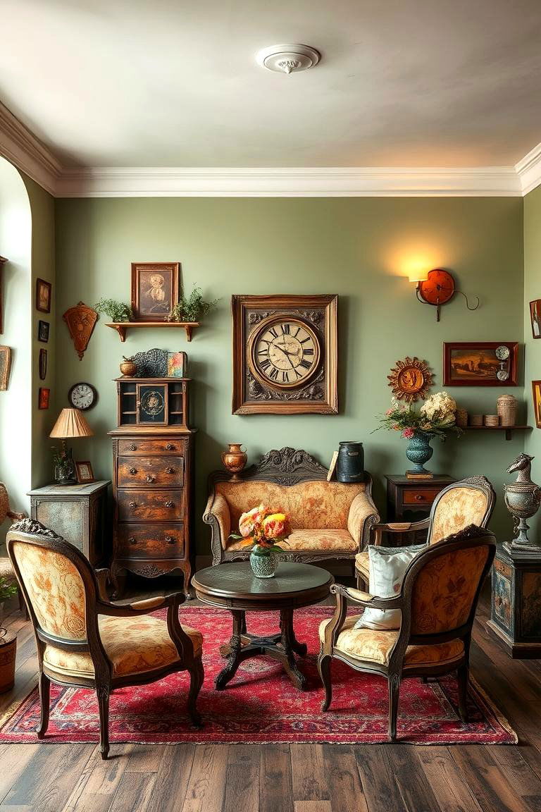 Vintage Boho Charm - 24 Boho Sage Green Bedroom Ideas
