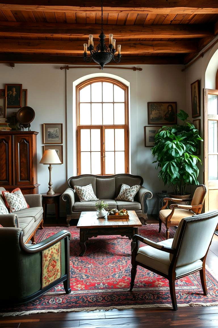 Vintage Boho Furniture - 24 Boho Living Room Ideas