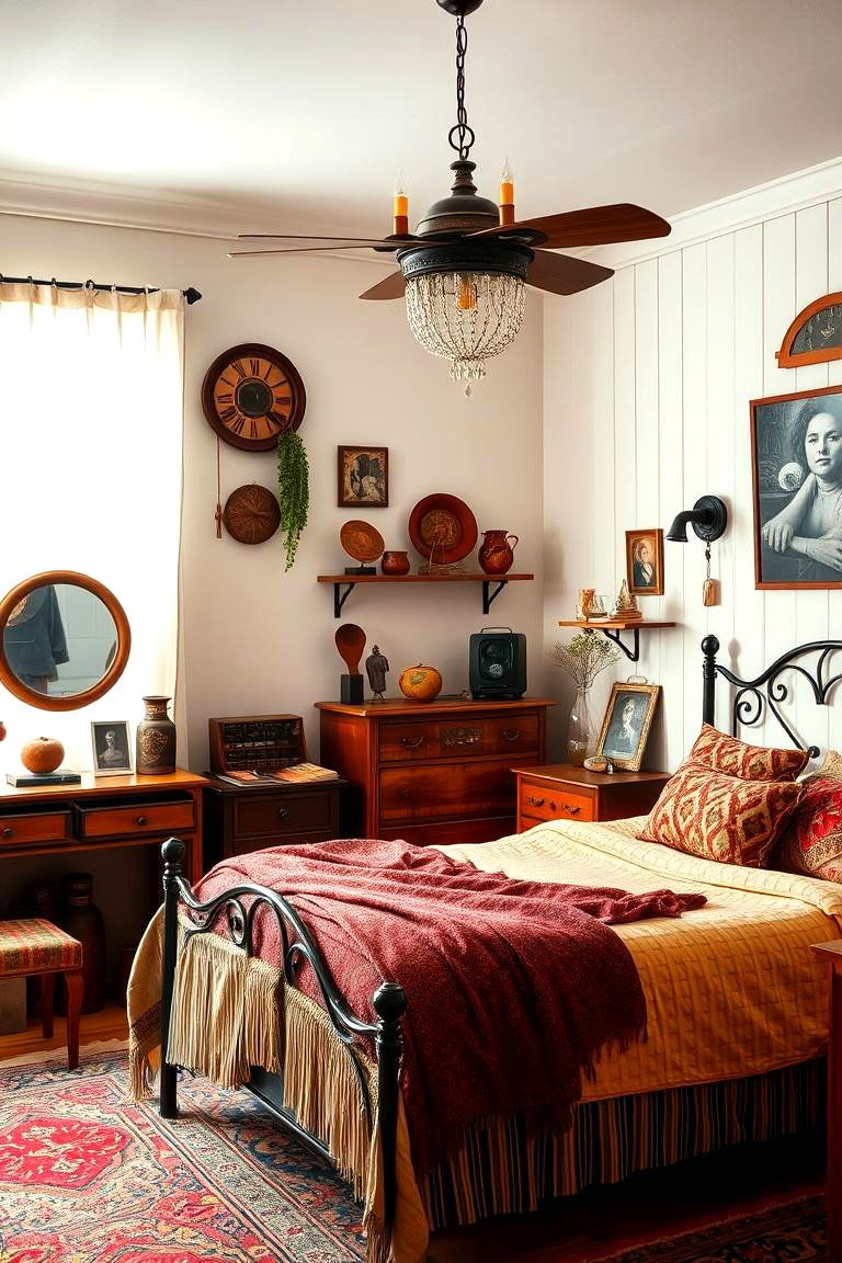 Vintage Boho Vibes - 24 Hippie Bedroom Ideas