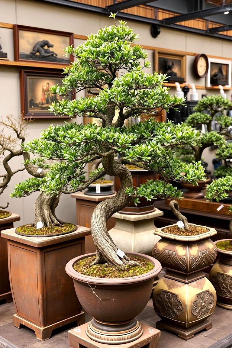 Vintage Bonsai Exhibit - 24 Bonsai Garden Ideas