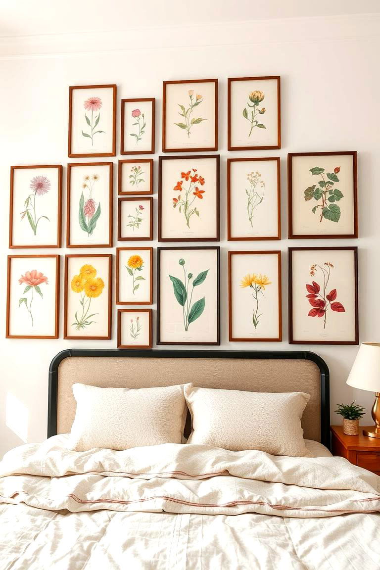 Vintage Botanical Prints - 24 Vintage Decor Ideas