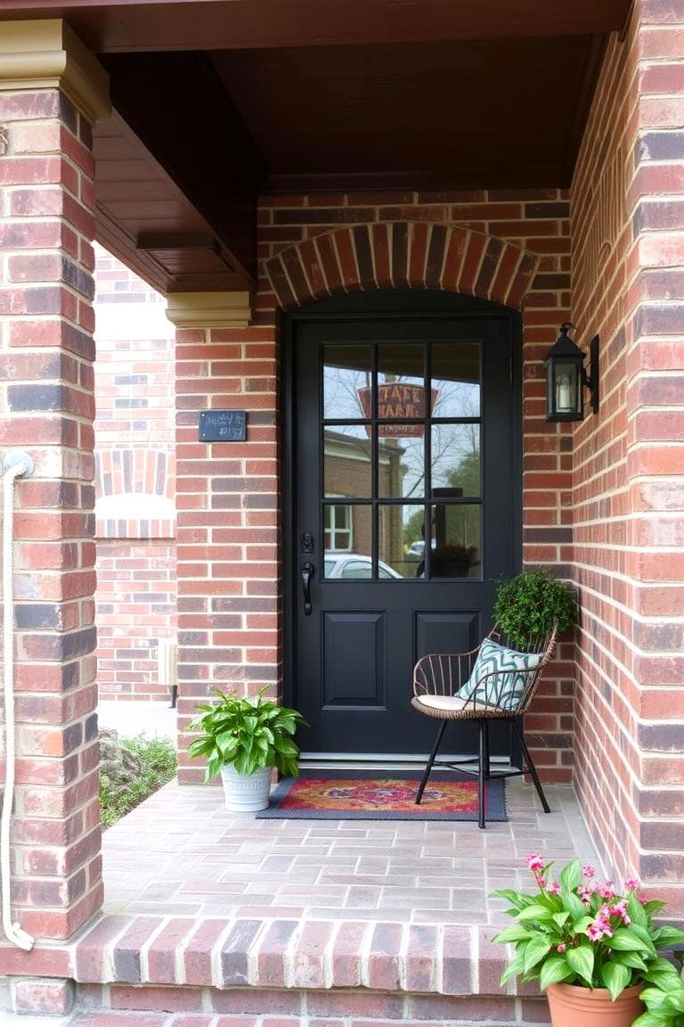 Vintage Brick Porch Renovation - 24 Brick Porch Ideas