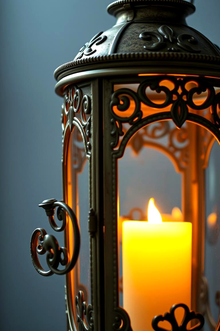 Vintage Candle Lantern - 24 Lantern Centerpiece Ideas