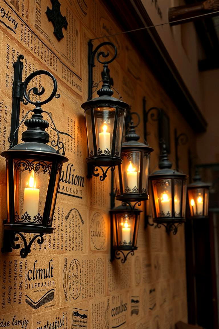 Vintage Candle Lanterns - 24 Decorating With Candles