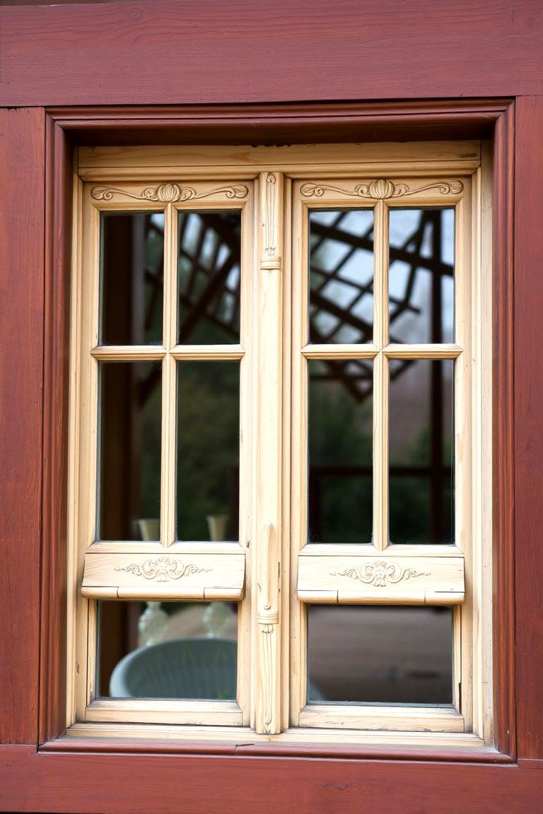 Vintage Casement Window Trim - 24 Farmhouse Interior Window Trim Ideas