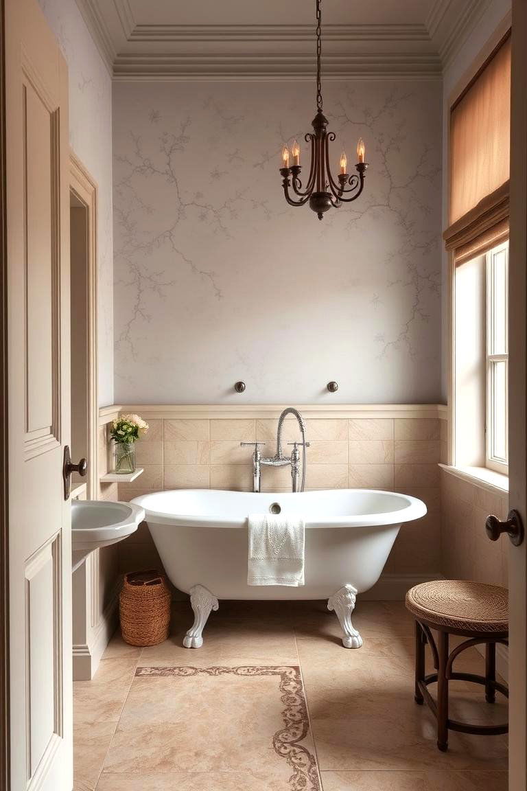 Vintage Charm - 24 Travertine Tile Bathroom Ideas
