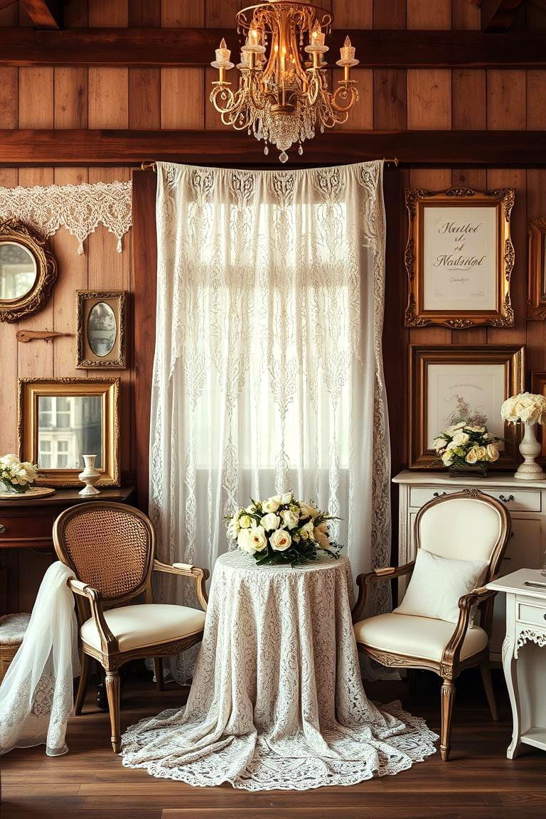 Vintage Charm Accents - 24 Wedding Decoration Ideas
