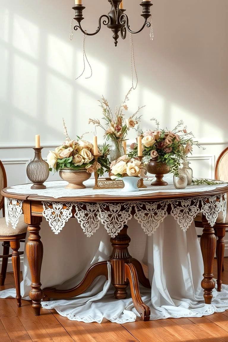 Vintage Charm Arrangement - 24 Wedding Centerpiece Ideas