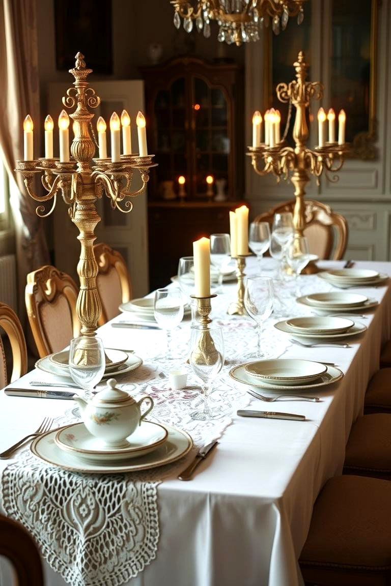 Vintage Charm Details - 24 Wedding Table Decoration Ideas