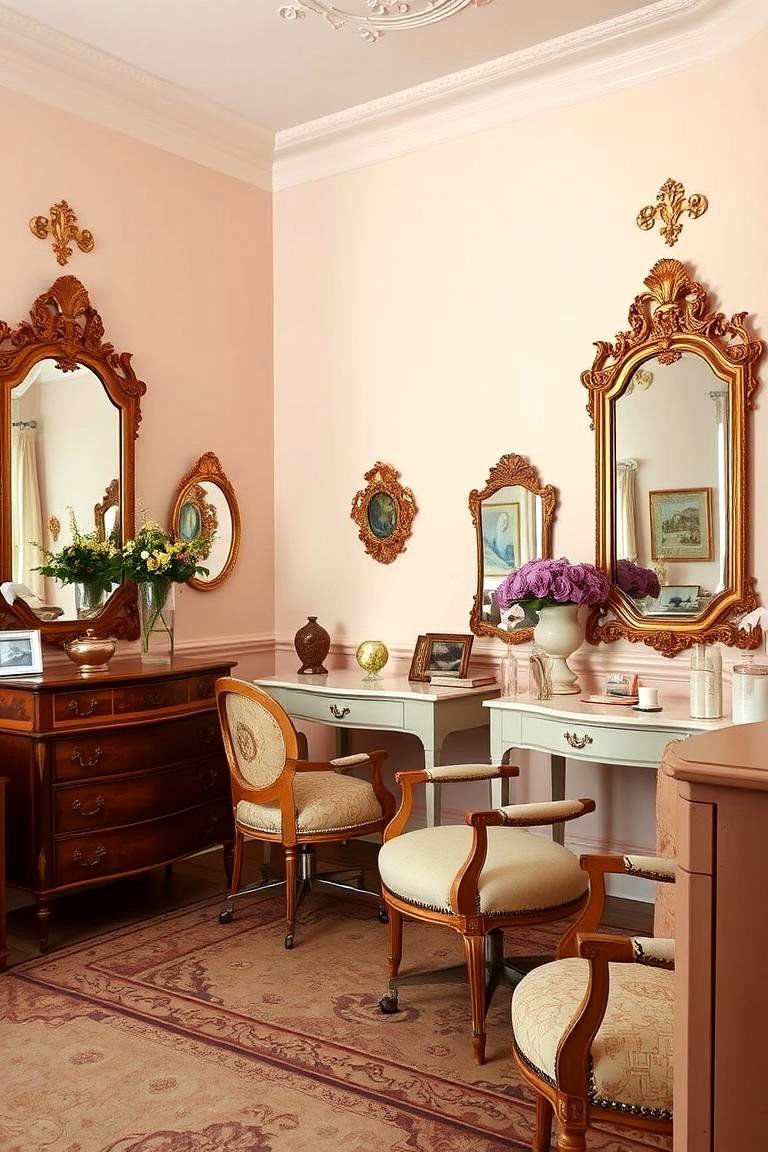 Vintage Charm Facial Room - 24 Facial Room Ideas