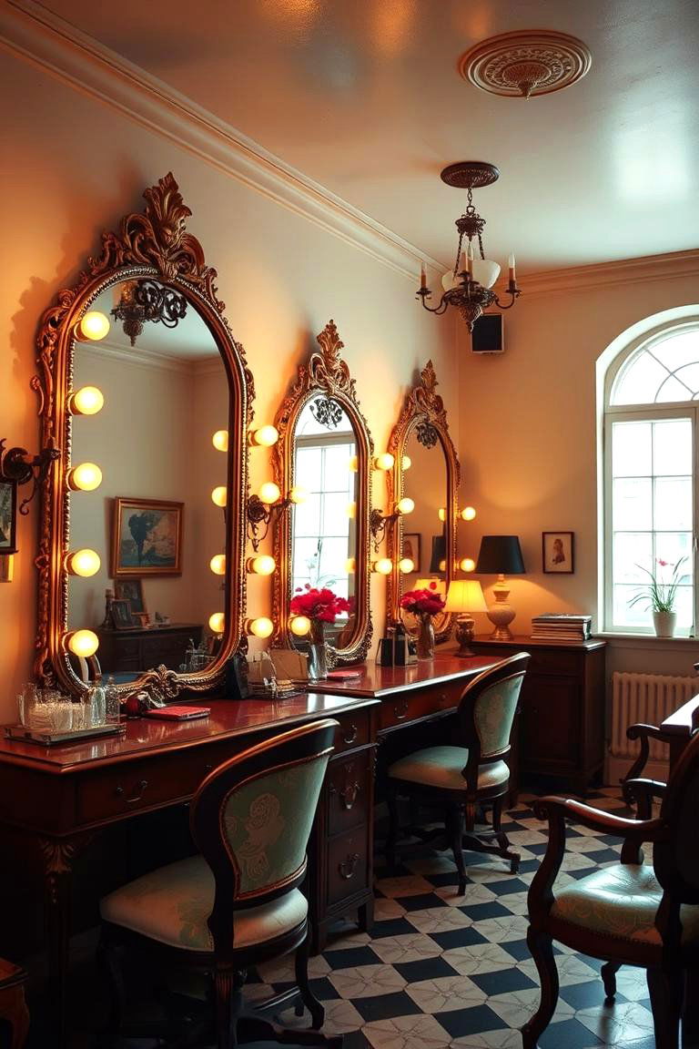 Vintage Charm Lash Room - 24 Lash Room Ideas