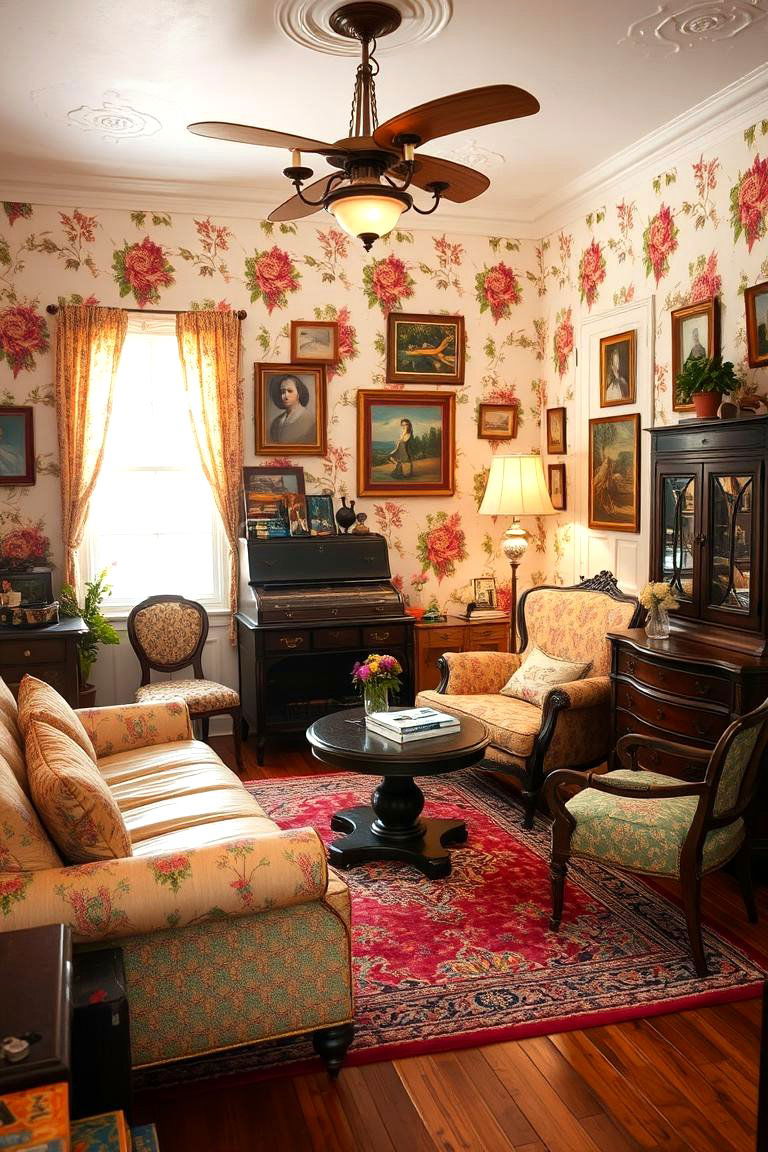 Vintage Charm Room - 24 Snug Room Ideas