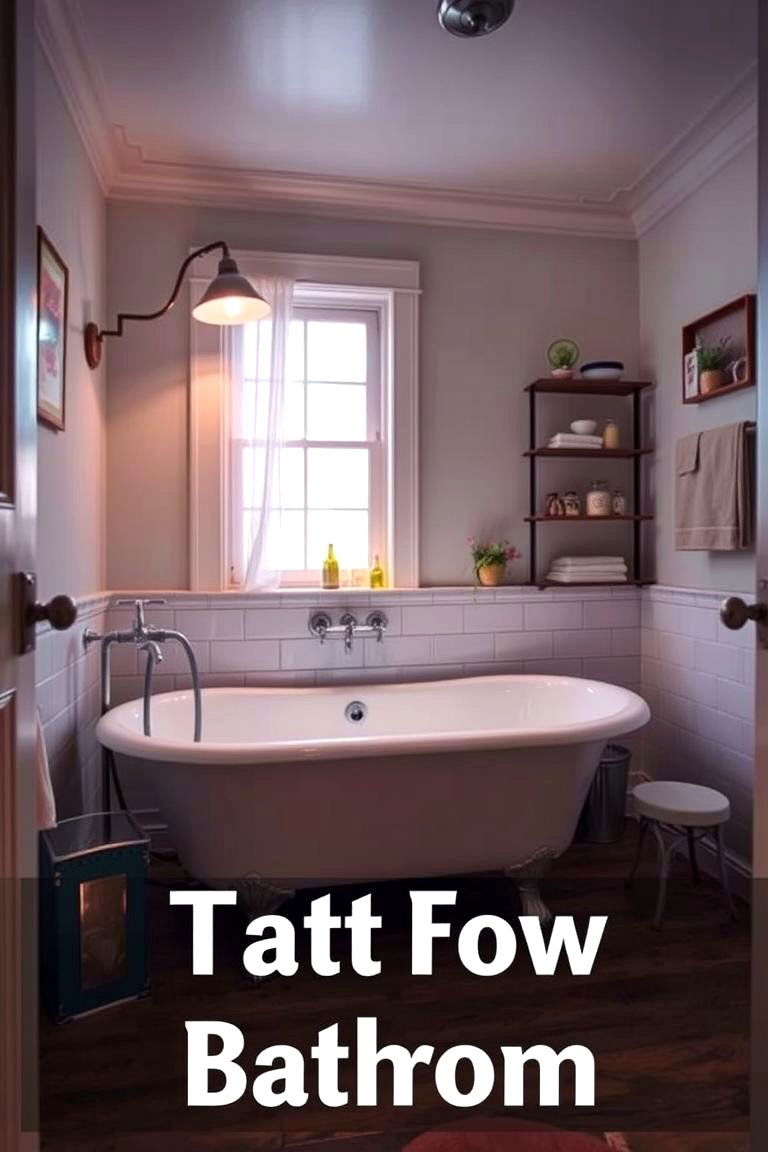 Vintage Clawfoot Tub - 24 Traditional Bathroom Ideas