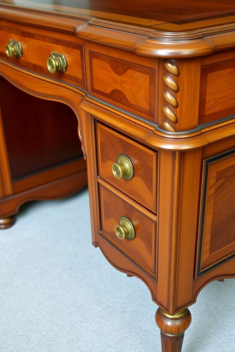 Vintage Desk with Classic Features - 24 Desk Ideas