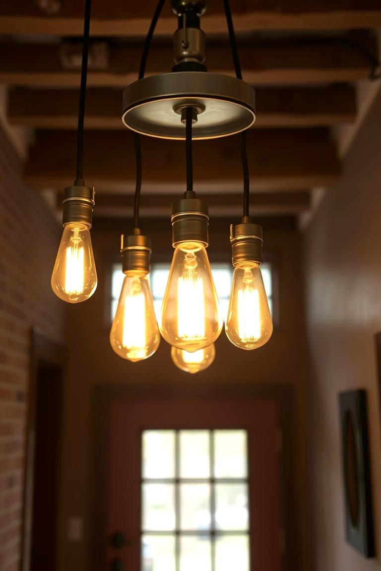 Vintage Edison Bulb Fixtures - 24 Entryway Lighting Ideas