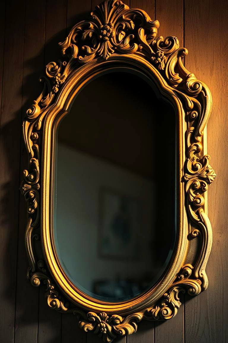 Vintage Elegance Mirror - 24 Bedroom Mirror Ideas