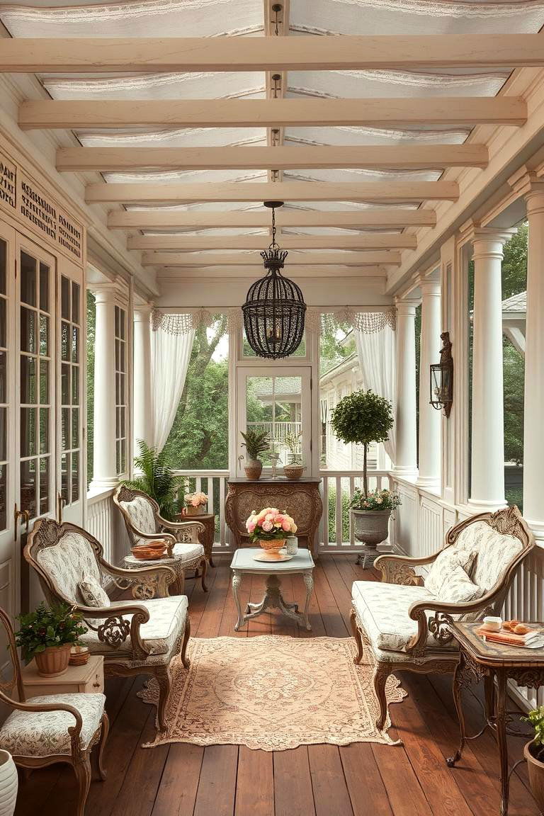 Vintage Elegance Veranda - 24 Veranda Ideas