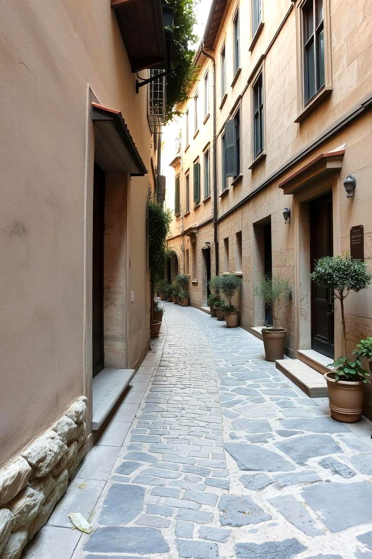 Vintage European Alley Style - 24 Bluestone Walkway Ideas