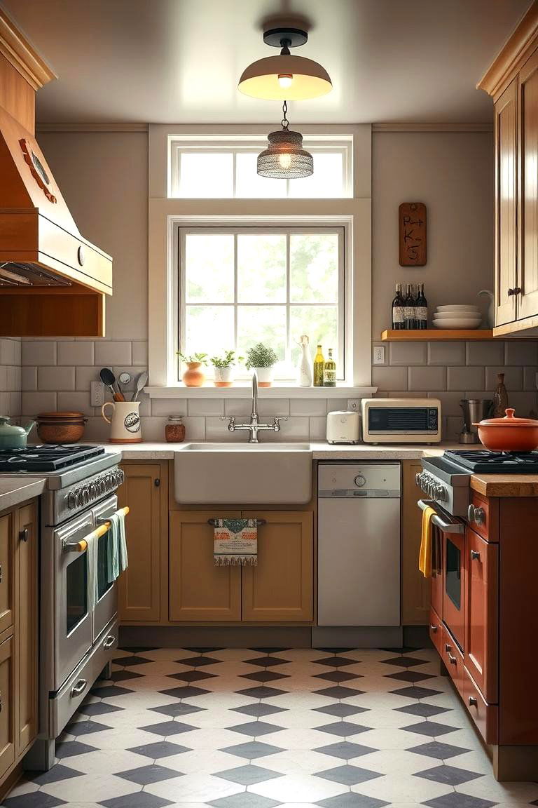 Vintage Farmhouse Appliances - 24 Southwestern Kitchen Ideas