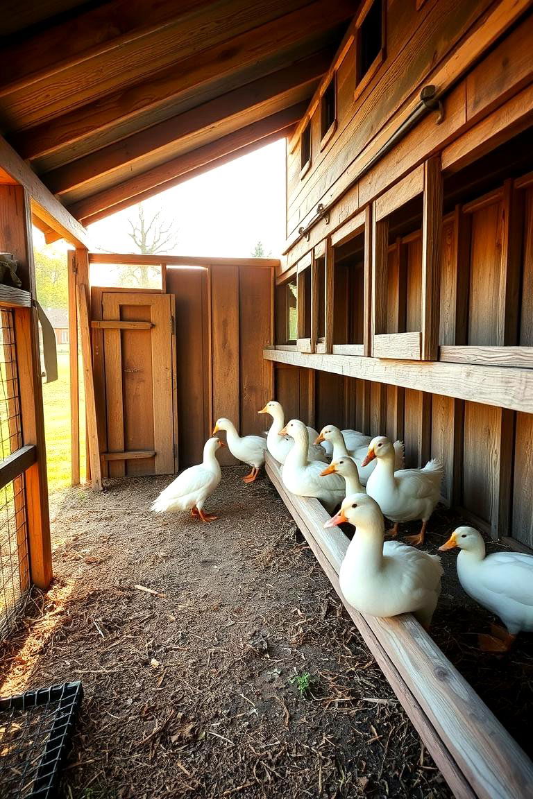 Vintage Farmhouse Duck Coop - 24 Duck House Ideas