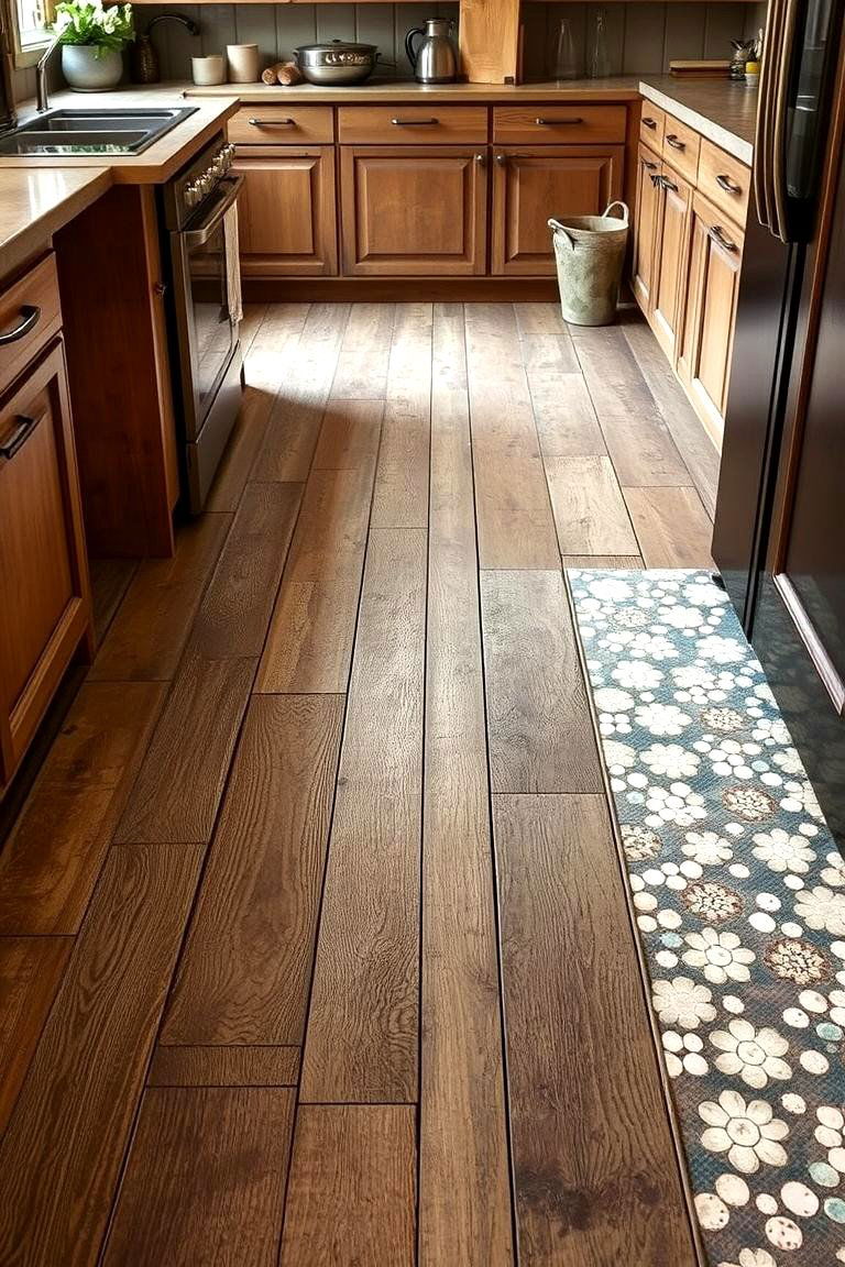 Vintage Flooring Options - 24 Vintage Kitchen Ideas