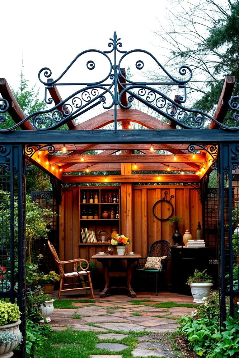 Vintage Garden Gem - 24 Patio With a Pergola Ideas