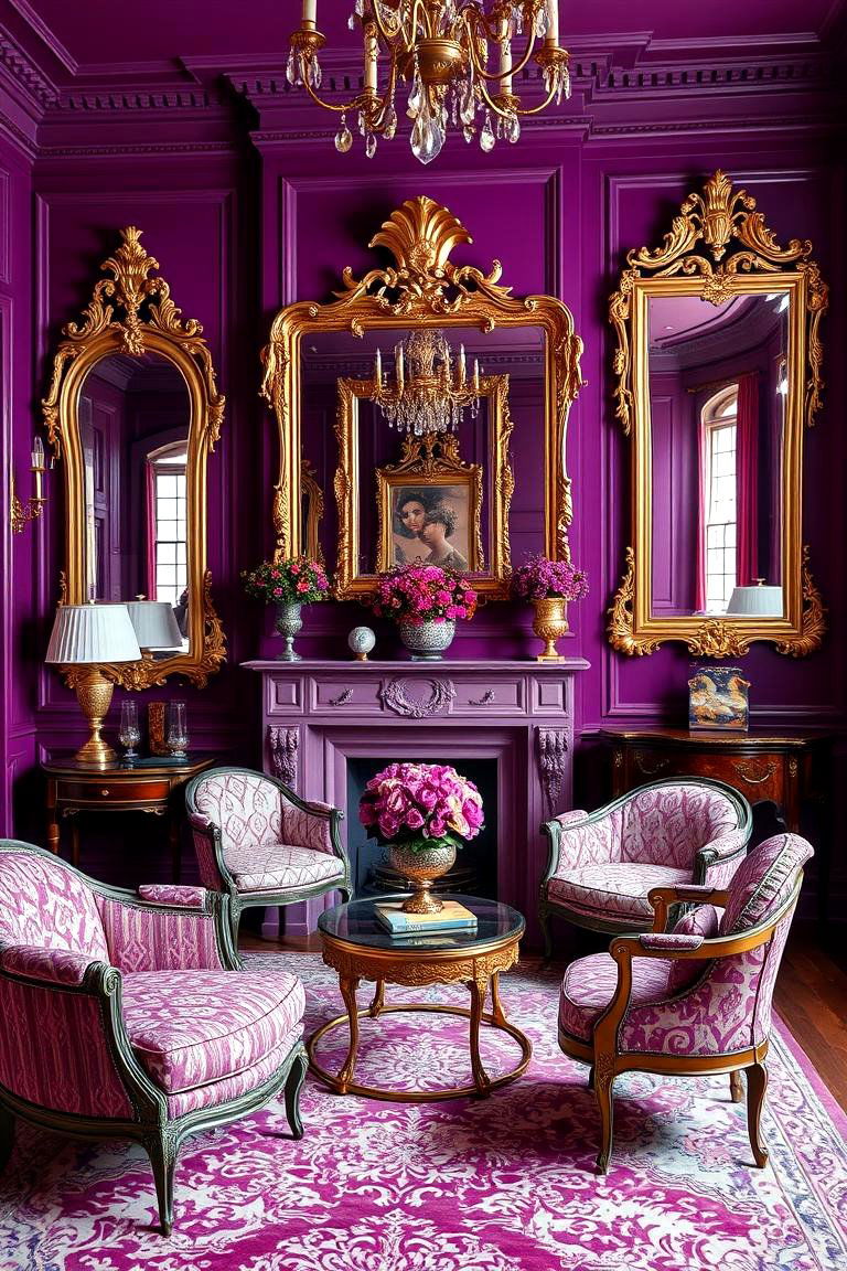 Vintage Glam Revival - 24 Dark Purple Bedroom Ideas
