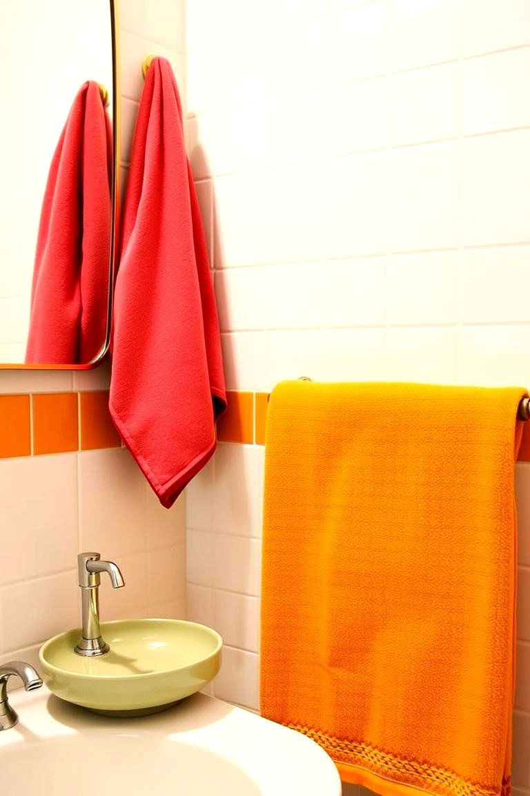 Vintage Inspired Accessories - 24 Mid-century Modern Bathroom Ideas