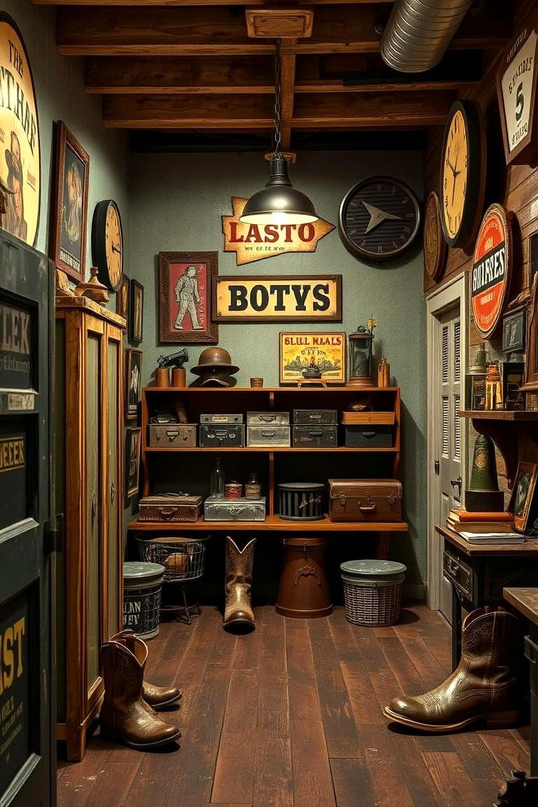 Vintage Inspired Boot Room - 24 Boot Room Ideas