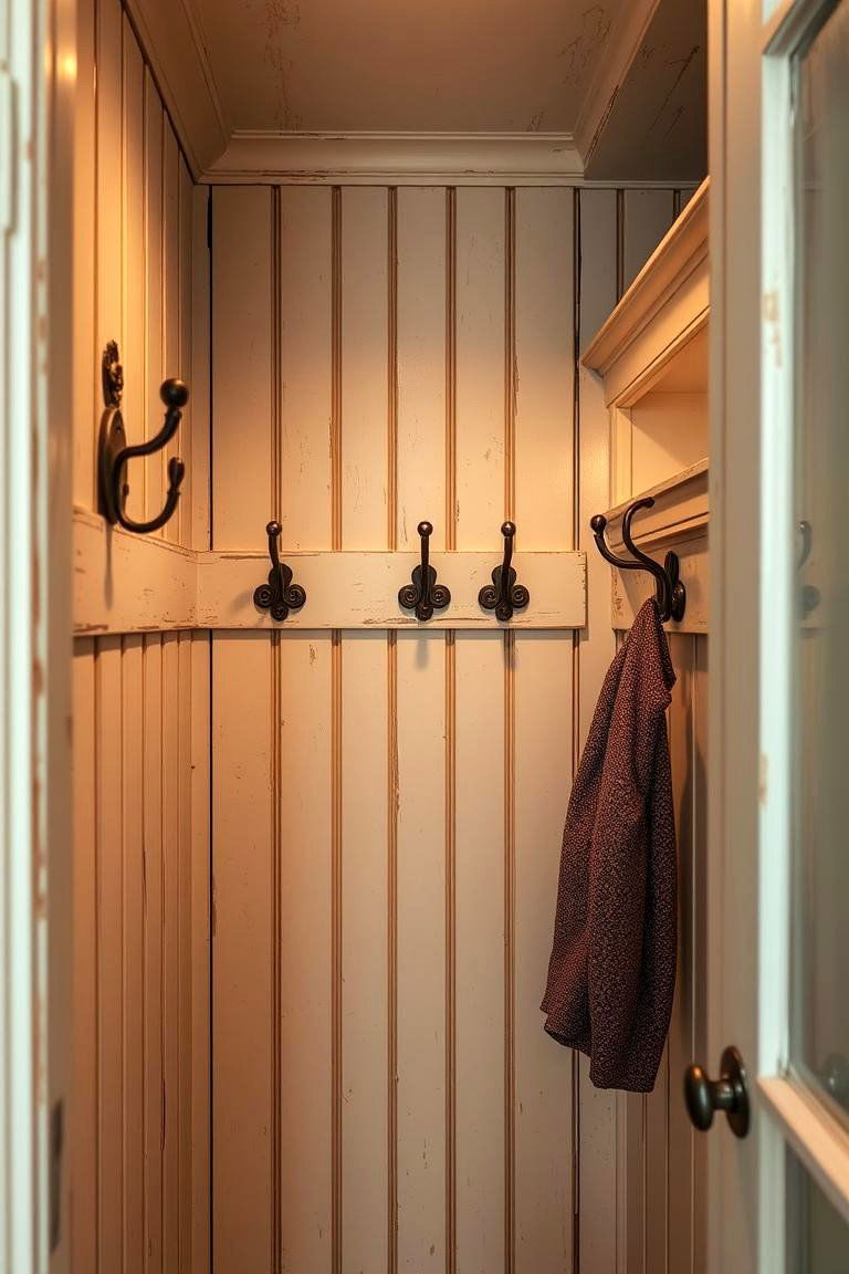 Vintage Inspired Coat Closet - 24 Coat Closet Ideas