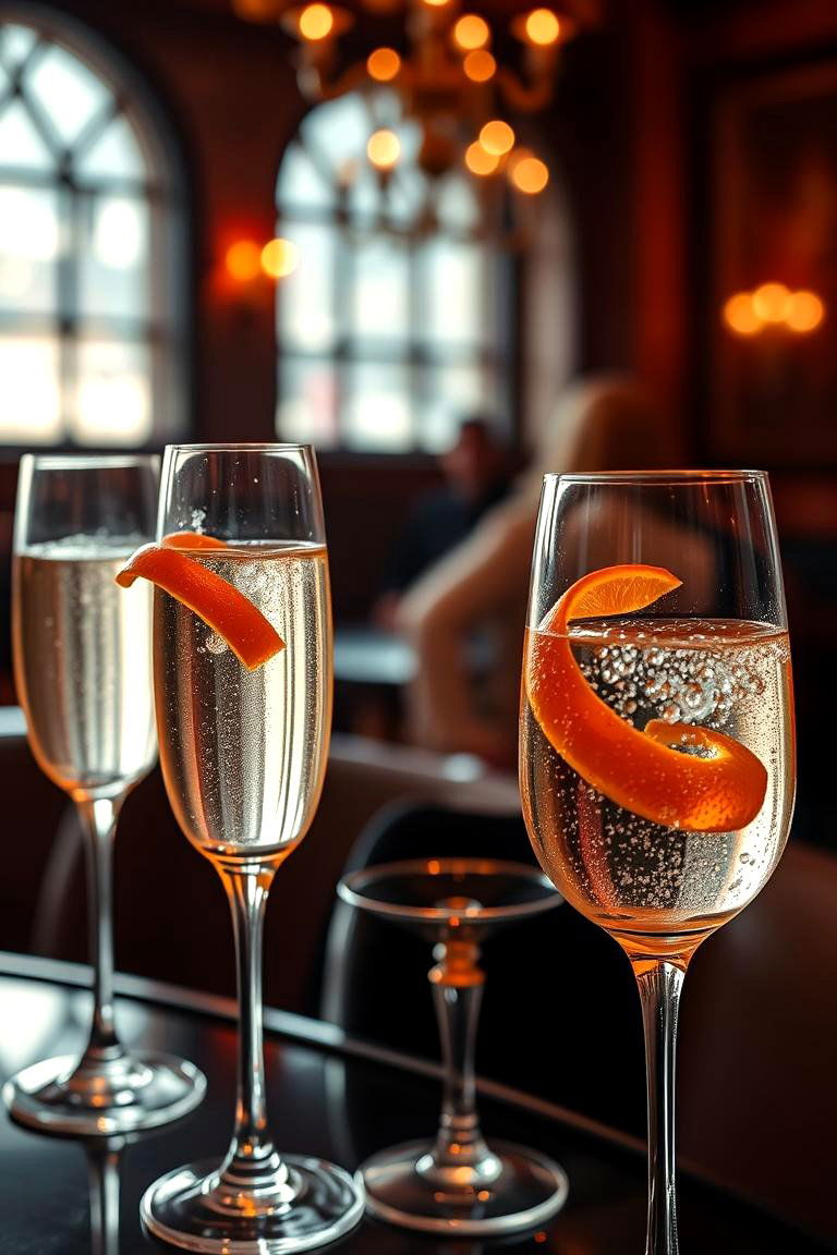 Vintage Inspired Cocktail Hour - 24 Art Deco Wedding Ideas