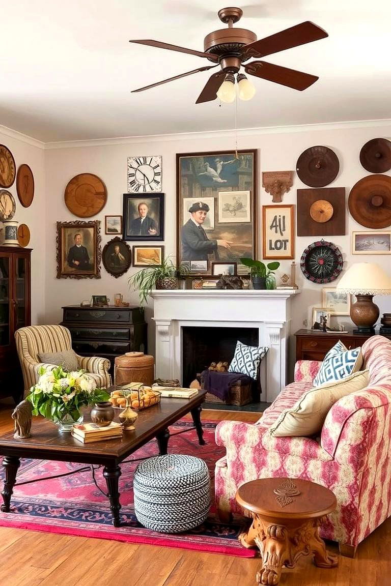 Vintage Inspired Decor Details - 24 Pottery Barn Living Room Ideas