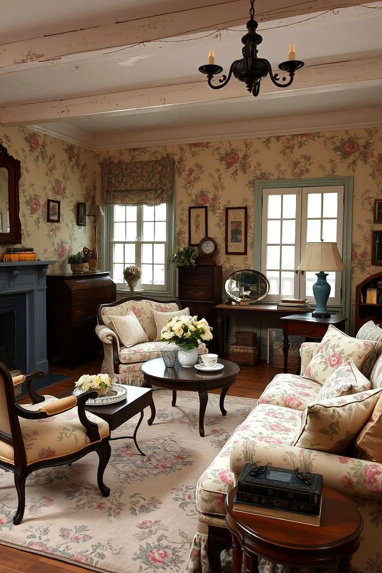 Vintage Inspired Decor - 24 Ralph Lauren Living Room Ideas