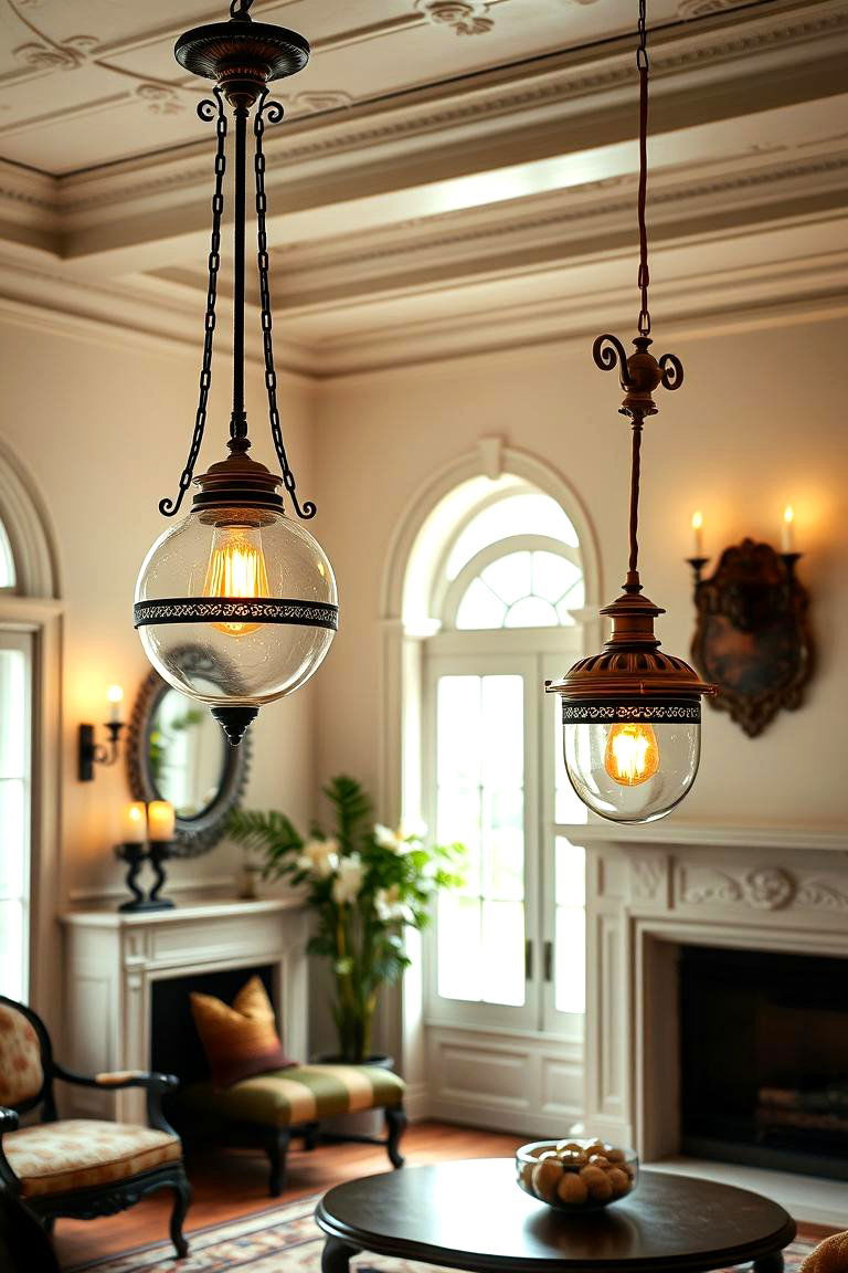 Vintage Inspired Lighting - 27 1927s Living Room Design Ideas