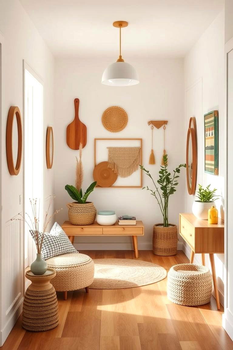 Vintage Inspired Nordic Accessories - 24 Scandinavian Entryway Ideas