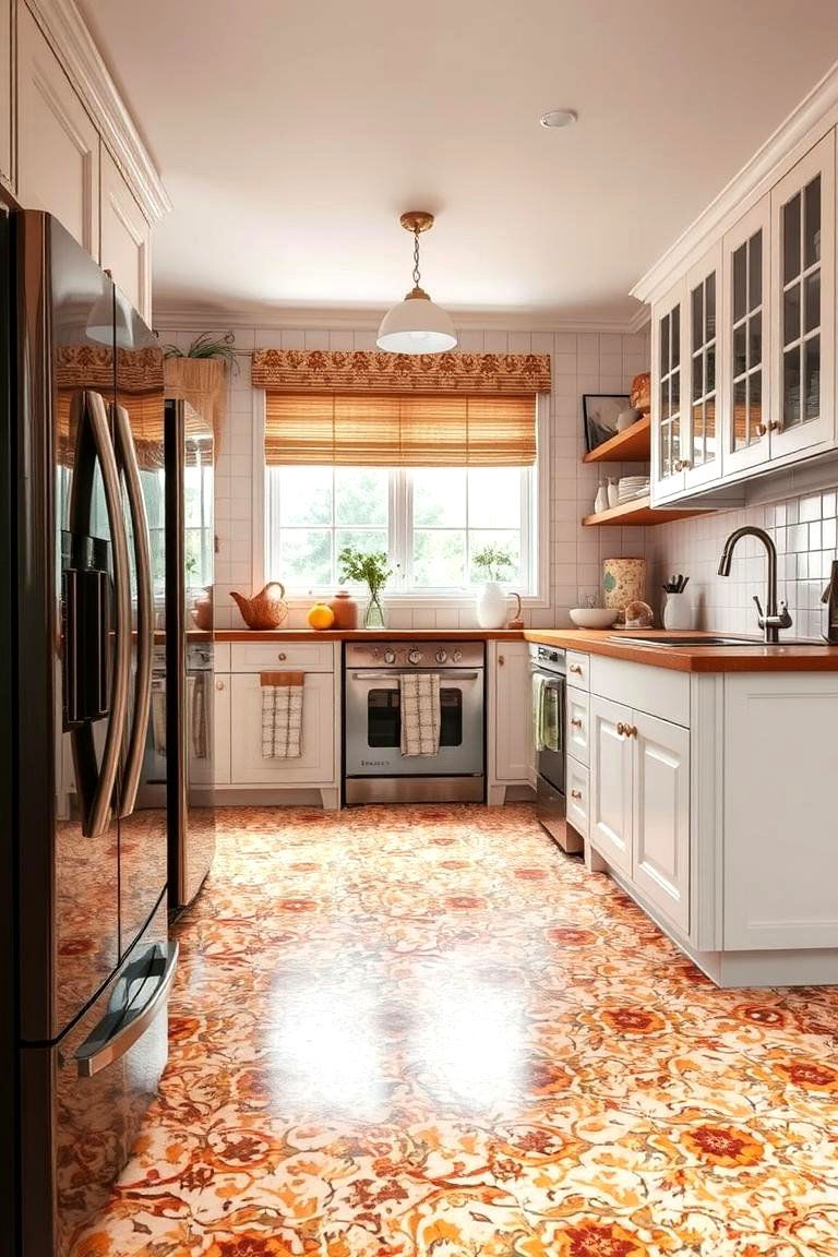 Vintage Inspired Terrazzo - 24 Terrazzo Kitchen Floor Ideas
