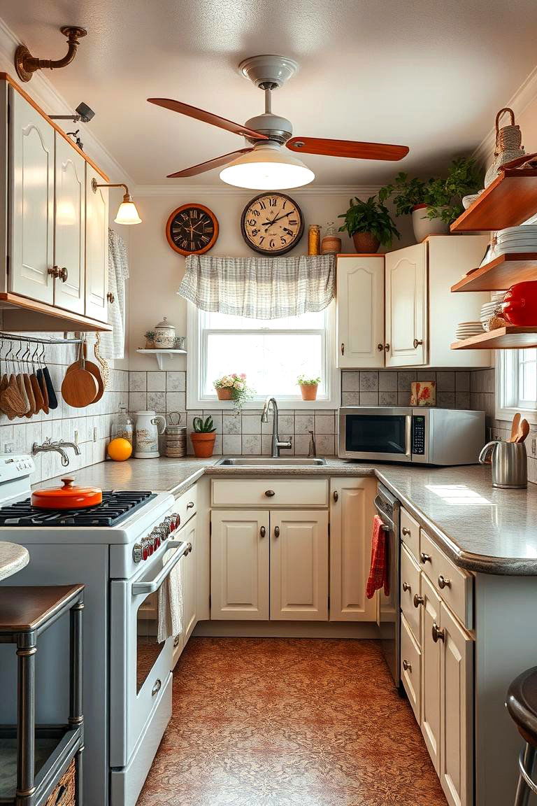 Vintage Inspired Touches - 24 Cashmere Kitchen Ideas