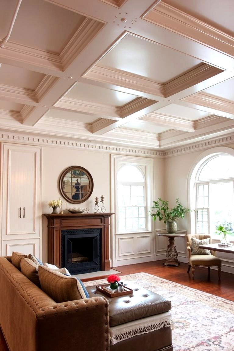 Vintage Inspired Tray Ceiling - 24 tray ceiling ideas
