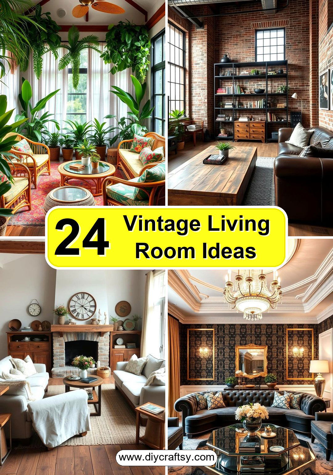 Vintage Living Room Ideas
