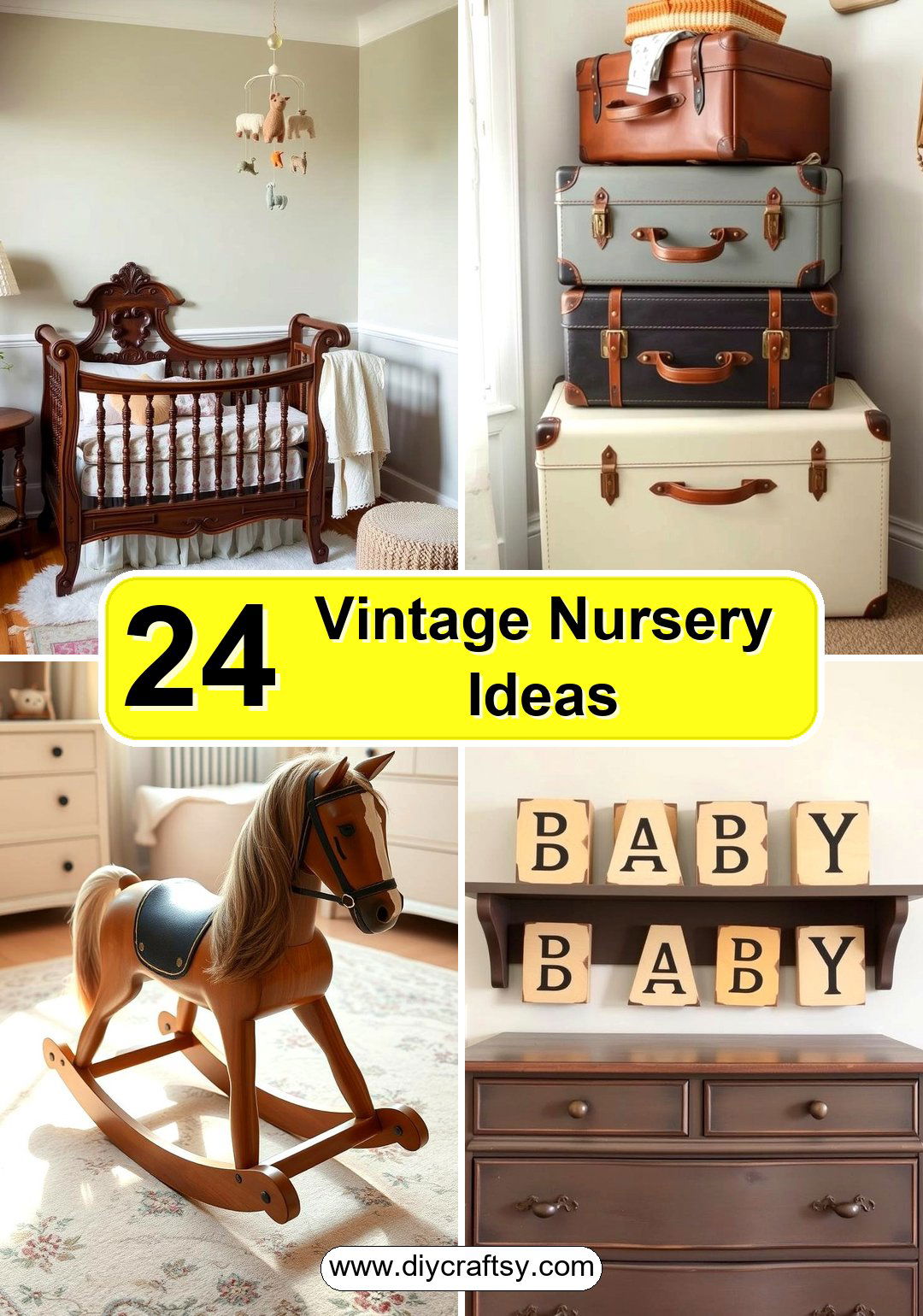Vintage Nursery Ideas