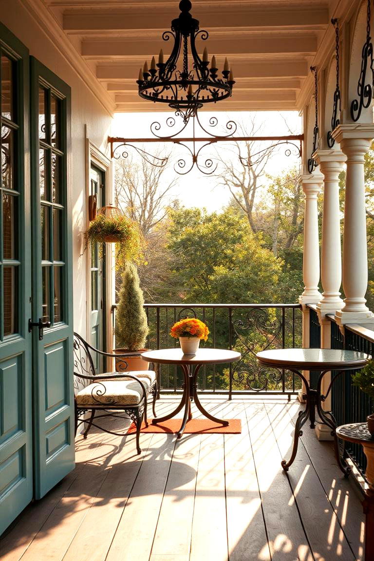 Vintage Outdoor Elegance - 24 Deck Decorating Ideas