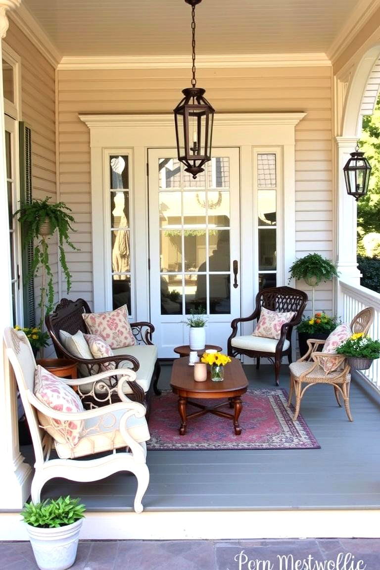 Vintage Outdoor Furniture - 24 Victorian Porch Ideas