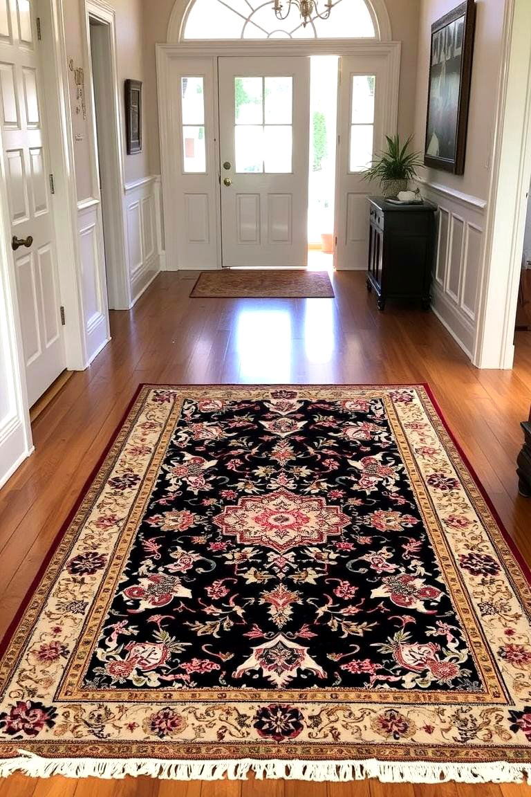Vintage Persian Rug - 24 Entryway Rug Ideas