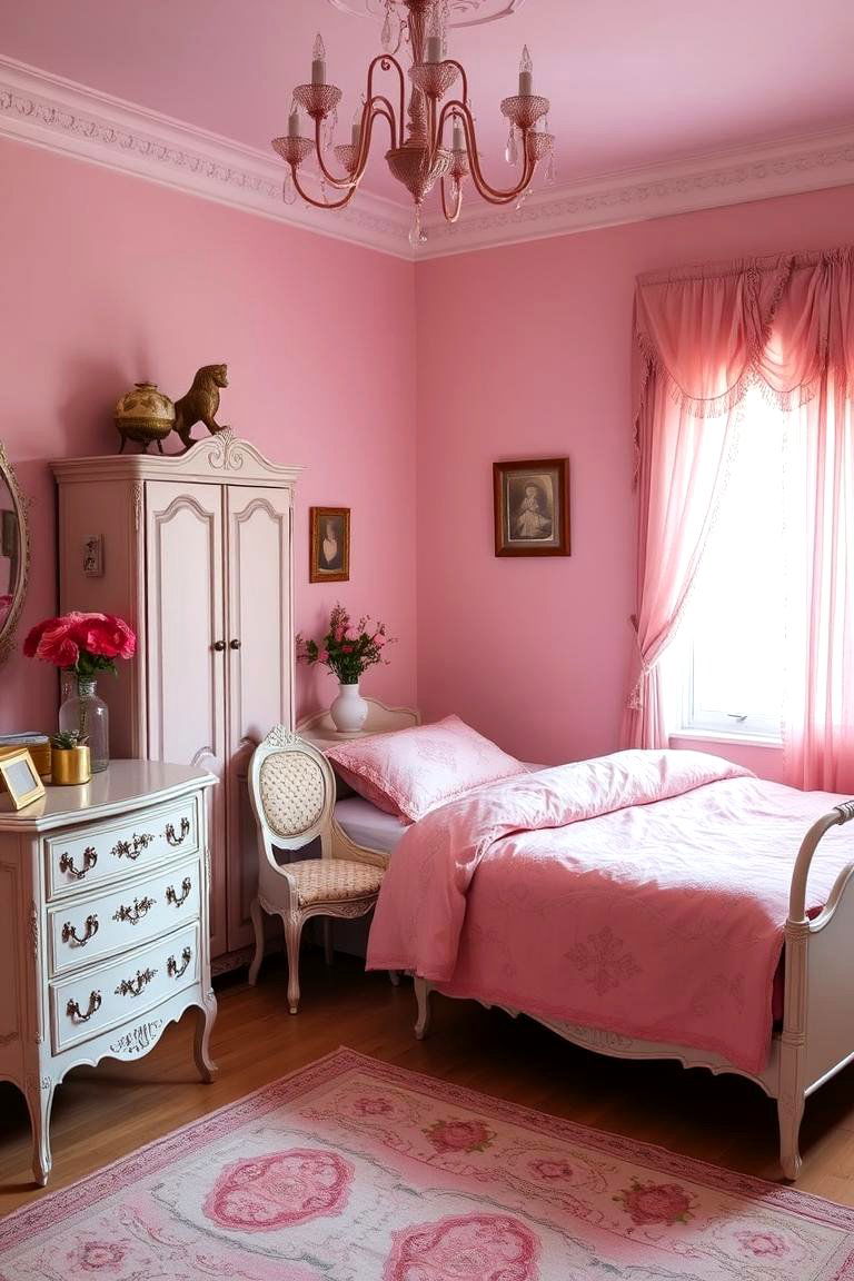 Vintage Pink Revival - 24 Pink Bedroom Ideas